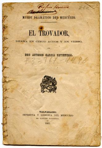 Primera imagen del registro El trovador