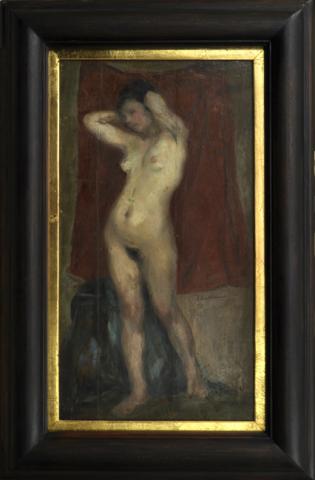 Primera imagen del registro Desnudo de la cortina roja