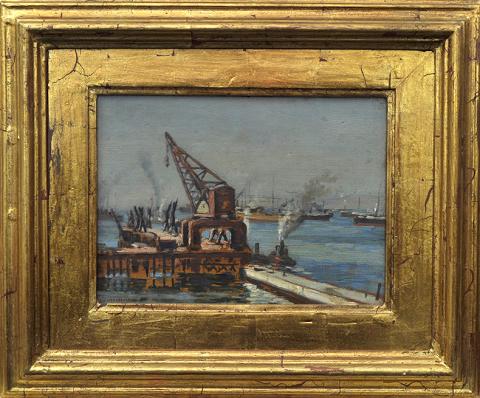 Primera imagen del registro Muelle fiscal de Valparaíso