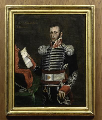 Primera imagen del registro Retrato del Brigadier Sáez y Rioseco