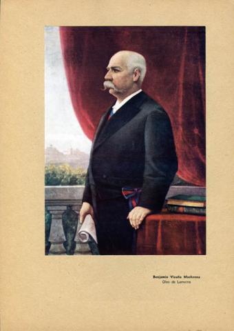 Primera imagen del registro Retrato de Don Benjamín Vicuña Mackenna