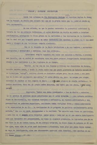 Primera imagen del registro Stalin, dictador bolchevique