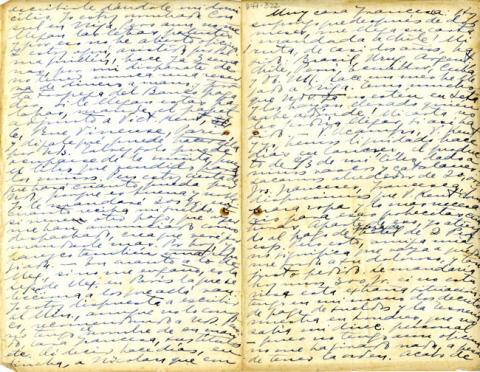 Primera imagen del registro Carta de Gabriela Mistral a Francesca