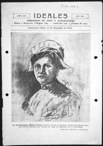 Primera imagen del registro Recortes de revista Ideales