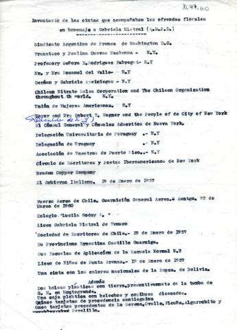 Primera imagen del registro Inventario de cintas
