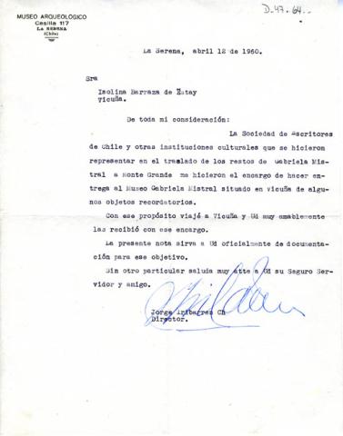 Primera imagen del registro Acuso de recibo