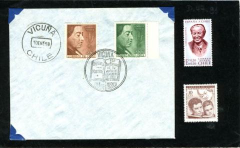 Primera imagen del registro Sellos postales de Gabriela Mistral