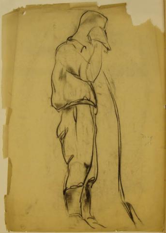 Primera imagen del registro nº 15 Dibujo figura masculina cuerpo entero