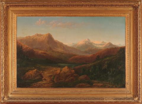 Primera imagen del registro Paisaje cordillerano y laguna