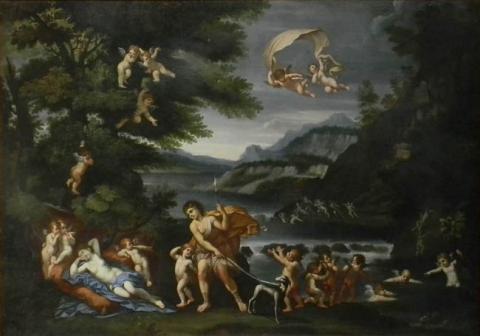 Primera imagen del registro Adonis conducido cerca de Venus por los amores