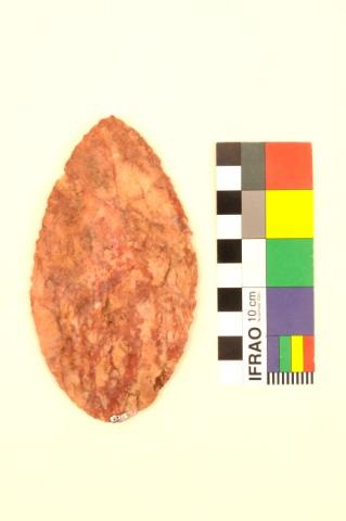 Primera imagen del registro Hoja lítica