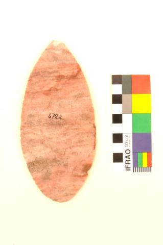 Primera imagen del registro Hoja lítica