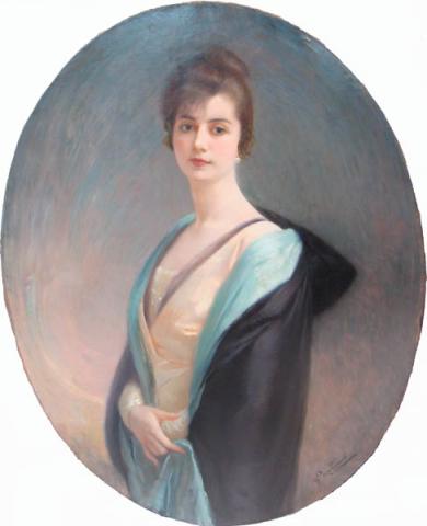 Primera imagen del registro Retrato de María Victoria Edwards de Amalfi
