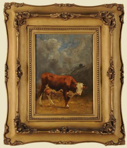 Primera imagen del registro Paisaje con vaca