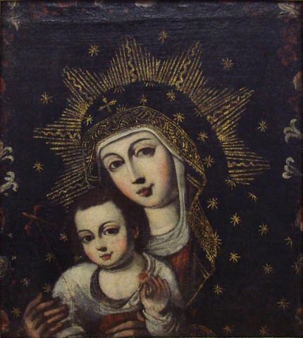 Primera imagen del registro Virgen con niño
