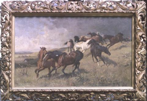 Primera imagen del registro Caballos en fuga
