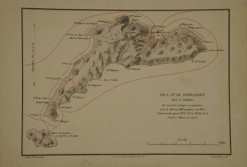 Primera imagen del registro Isla de Juan Fernández (mas a tierra)