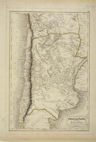 Primera imagen del registro Chile, La Plata and Part of Bolivia
