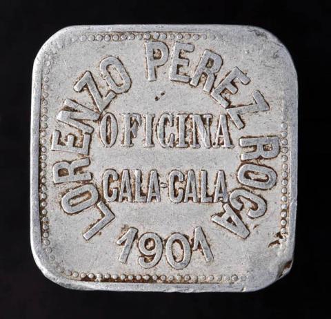 Primera imagen del registro 50 centavos Oficina Cala Cala