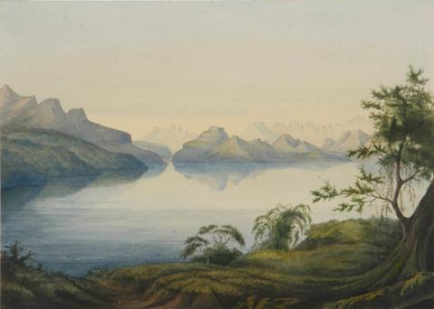 Primera imagen del registro Lago de Ranco