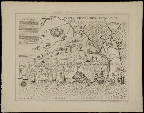 Primera imagen del registro Tabula Geocraphica Regni Chile