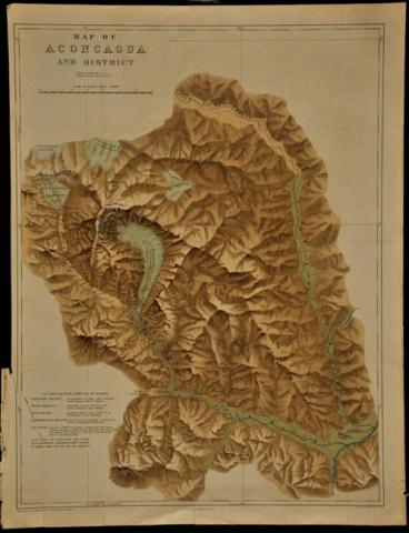 Primera imagen del registro Map of Aconcagua and District