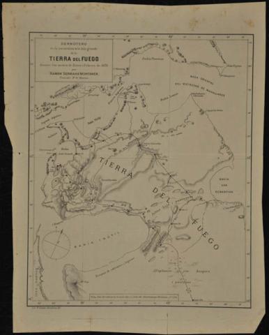 Primera imagen del registro Derrotero de la escursión a la isla grande de la Tierra del Fuego