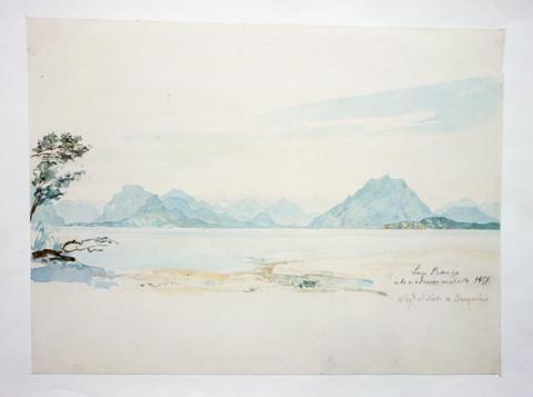 Primera imagen del registro Lago Ranco
