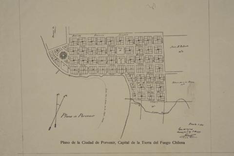 Primera imagen del registro Plano de la ciudad de Porvenir