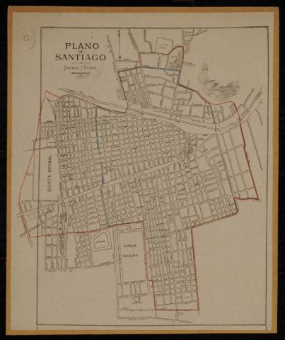 Primera imagen del registro PLANO DE SANTIAGO