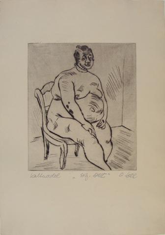 Primera imagen del registro Sitzt nackt (trad. desnudo sentado)