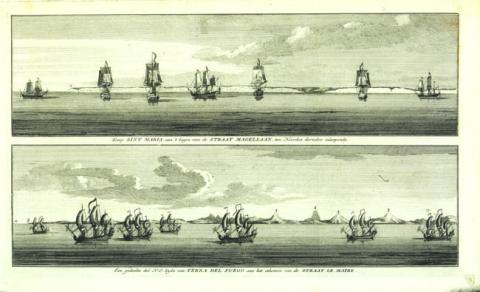 Primera imagen del registro Keep Sint Maria Gan't Begin van de Streat Magellan ten no Orden Derzelve Inloopende