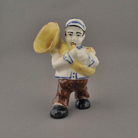Primera imagen del registro Músico con trombón
