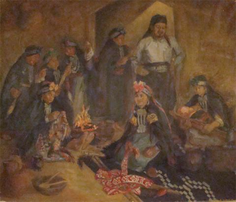 Primera imagen del registro Grupo Mapuche