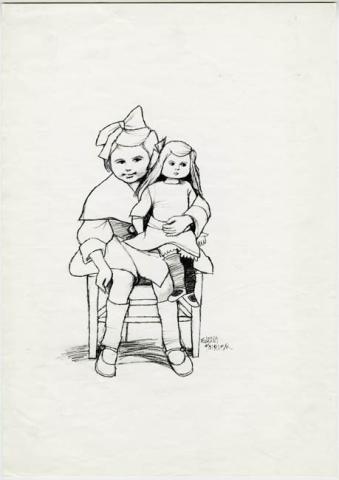 Primera imagen del registro Elena Poirier con muñeca