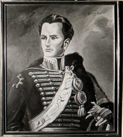 Primera imagen del registro Retrato de Don José Miguel Carrera y Verdugo