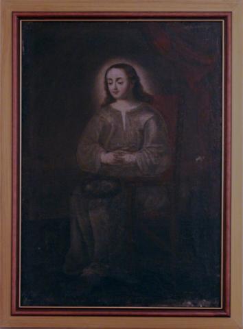 Primera imagen del registro Virgen niña con la corona de espinas