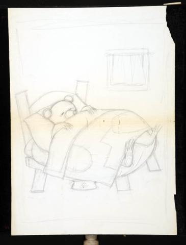 Primera imagen del registro Oso durmiendo