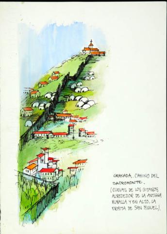 Primera imagen del registro GRANADA, CAMINO DEL SACROMONTE