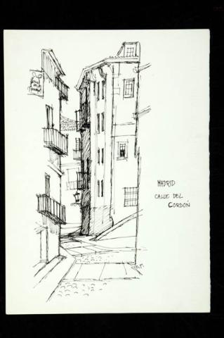 Primera imagen del registro MADRID, CALLE DEL CORDON