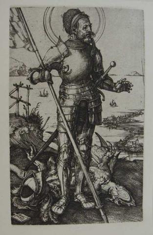 Primera imagen del registro Der heilige Georg zu Fuß