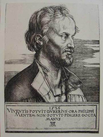 Primera imagen del registro Philipp Melanchthon