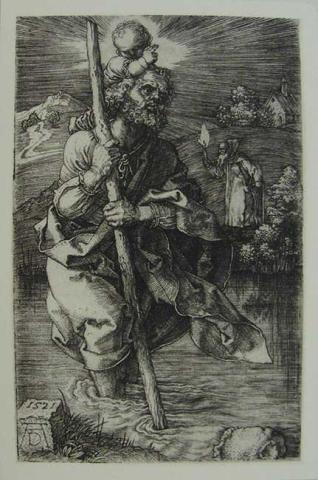 Primera imagen del registro Der heilige Christoph mit der Kapelle