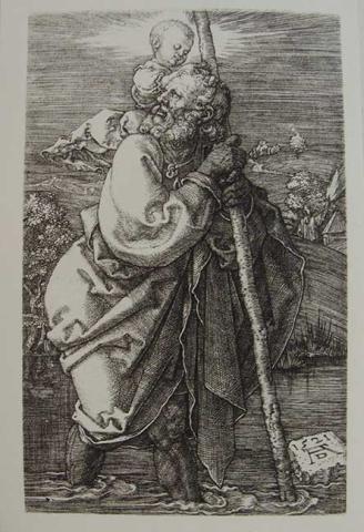 Primera imagen del registro Zurückschauende heilige Christoph