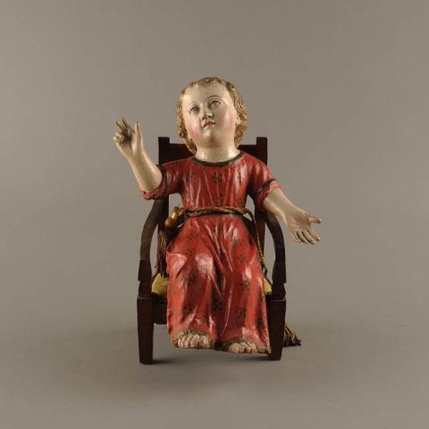 Primera imagen del registro Niño Dios sentado bendiciendo