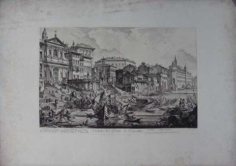 Primera imagen del registro Veduta del Porto di Ripetta