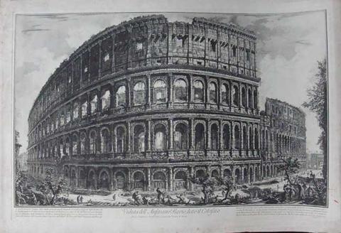 Primera imagen del registro Veduta dell' Anfiteatro Flavio, detto il Colosseo