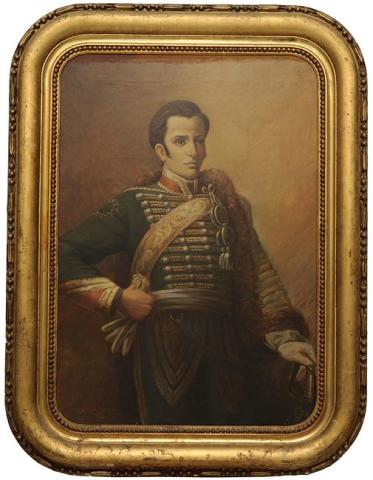 Primera imagen del registro Retrato de Don José Miguel Carrera y Verdugo