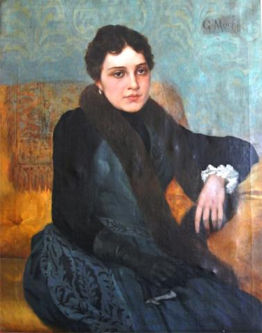 Primera imagen del registro Retrato de doña María Luisa Zamora Aleity