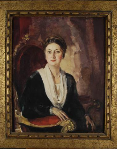Primera imagen del registro Retrato de Doña Graciela Letelier Velasco de Ibáñez